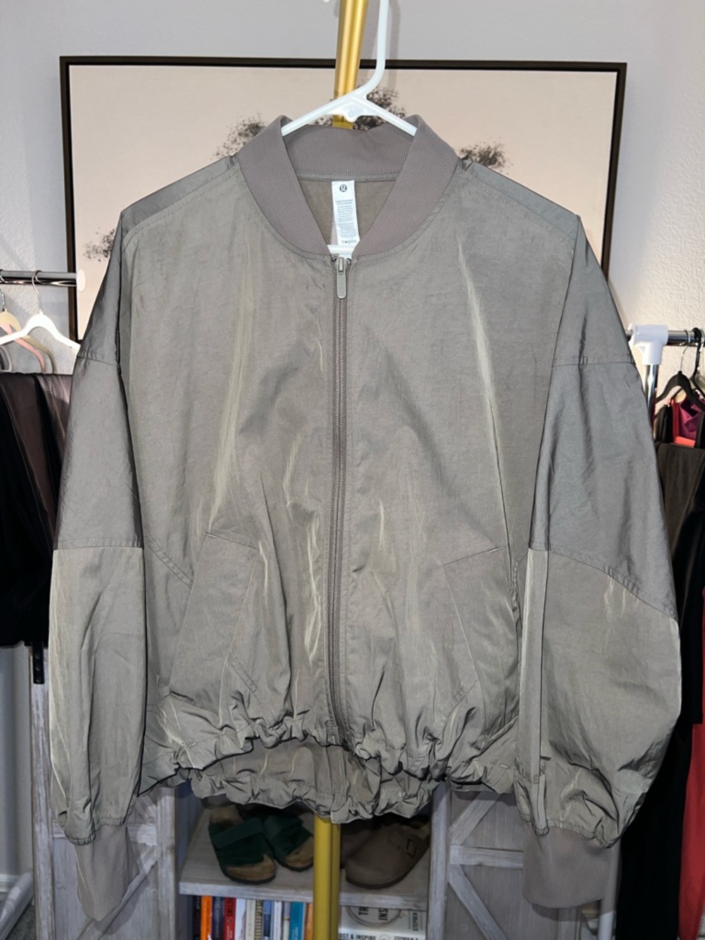 Lululemon Lightweight Hem-Cinch Bomber Jacket Women’s Size S